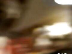 Gays give a blowjob at a party