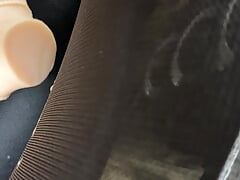 Crossdressing mechanic riding sexdoll