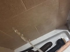 Piss play pissing and peeing all over myself