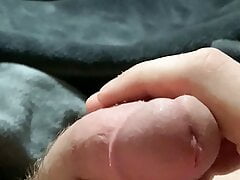 Bouncing my dick in my own cum