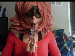 Double Squirting Crossdresser (whole show) by vikkicd16