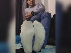 Office socks batty boy