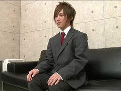 Fabulous Asian homo guys in Exotic threesomes, handjob JAV scene