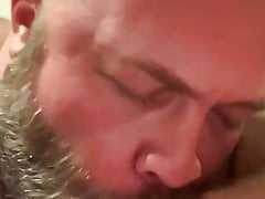 bearded daddy gives bj