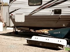 TRAILERTRASHBOYS Jack Dixon Has His Dick Blown Outdoor