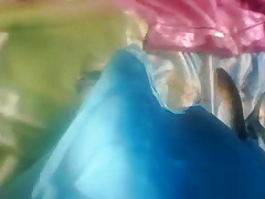Silk Masturbation