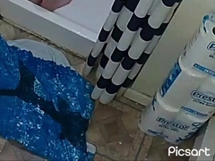 in step-sisters undies showers and taunts you with elastic buttttt