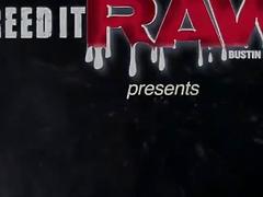 Raw plowing in the woods with Fame and Ty