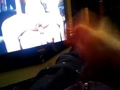 play after the hard cum