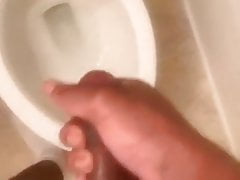 Pretty young bbc jerks off