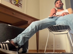 OF Fleshlight plow in denim with an extraordinaire popshot