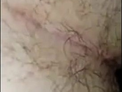 POV hairy chub bottom getting fucked not by daddy in hallway 2