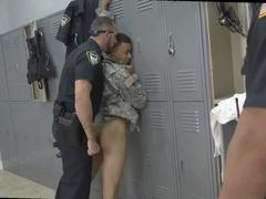 Thieves caught by police receive special treatment in hot gay cop video
