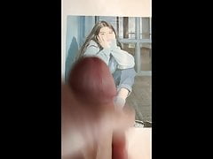 Homeless girl cum tribute