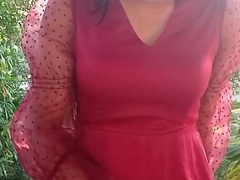 Gay vacation in a sexy sundress