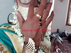 Indian crossdresser model Lara D'Souza saree video