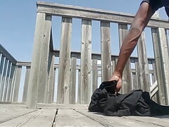 Ass PDA -Outdoors displays of ass