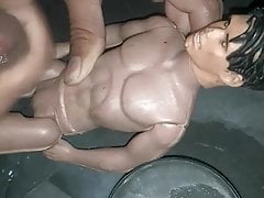 masturbating with   sister's stupid doll