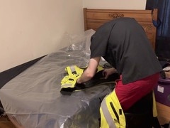Gay breath control and bondage in high definition BDSM video