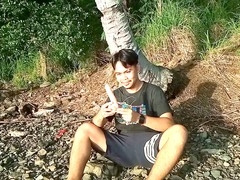 Angry Asian Twink Wank