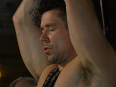 Solo guys play dirty maledom games in true fetish style