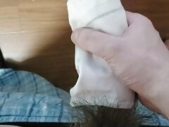 sister's socks are very smelly, I have to bring a condom