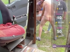 Three Big Cocks In The Public Park