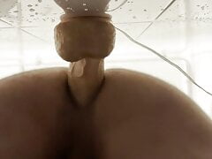 8 Inch dildo play