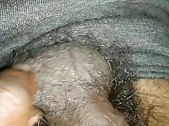 rubbing cock