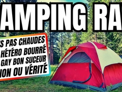 Kiss my scrotum, pal, it's camping here! Truth or dare? Gargle my manhood, pal!