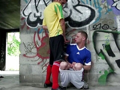 French twinks footballers fuck outdoor