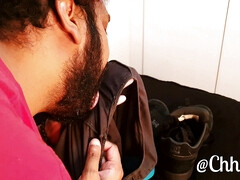 Sniffing & fucking my skate shoe