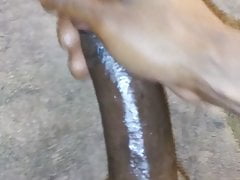 KOJO PLAYS WITH HIS SENSITIVE STIFFY