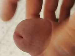 Very Risky Masturbation in the Stairwell of the Parking