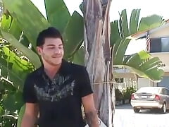 Random twinks have a steamy casual gay sex