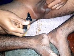 Indian dick shaving hair, furry, romantic