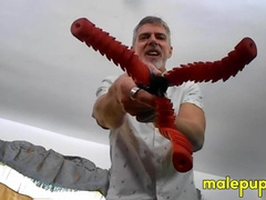 Your dominant bosa Richard Lennox slaps you while pounding your hole mercilessly