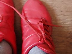 My Puma Future Cat and my feet.