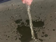 Desperate outdoor piss