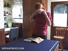 Redhead Tristian Beating Off