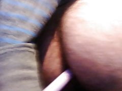 I still a dildo in my bubble but ass