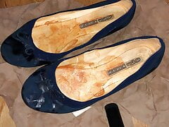 Cum on GF Flat Ballerinas (29. Shot)