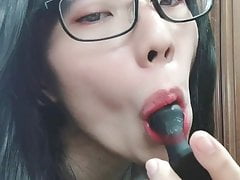 Japanese CD Nicola Masturbate in Female Teacher's Costume