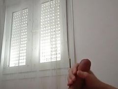 Hot man massaging his dick before starting the day #12