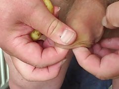 Potato foreskin, 6 small then 1 large