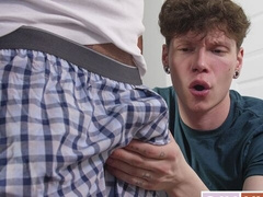 Stepdad Ryan Bones dominates pasty twink Marco Biancci