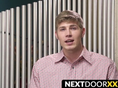 NextDoorXXX.com - Young man's throbbing cock begs for attention in jerk off session