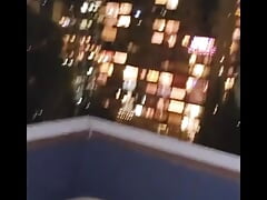 johnholmesjunior does super risky solo show ontop downtown vancouver penthouse suite for strangers