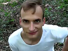 Outdoor fucking with a really kinky Czech hottie here