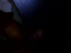Stroking my meat